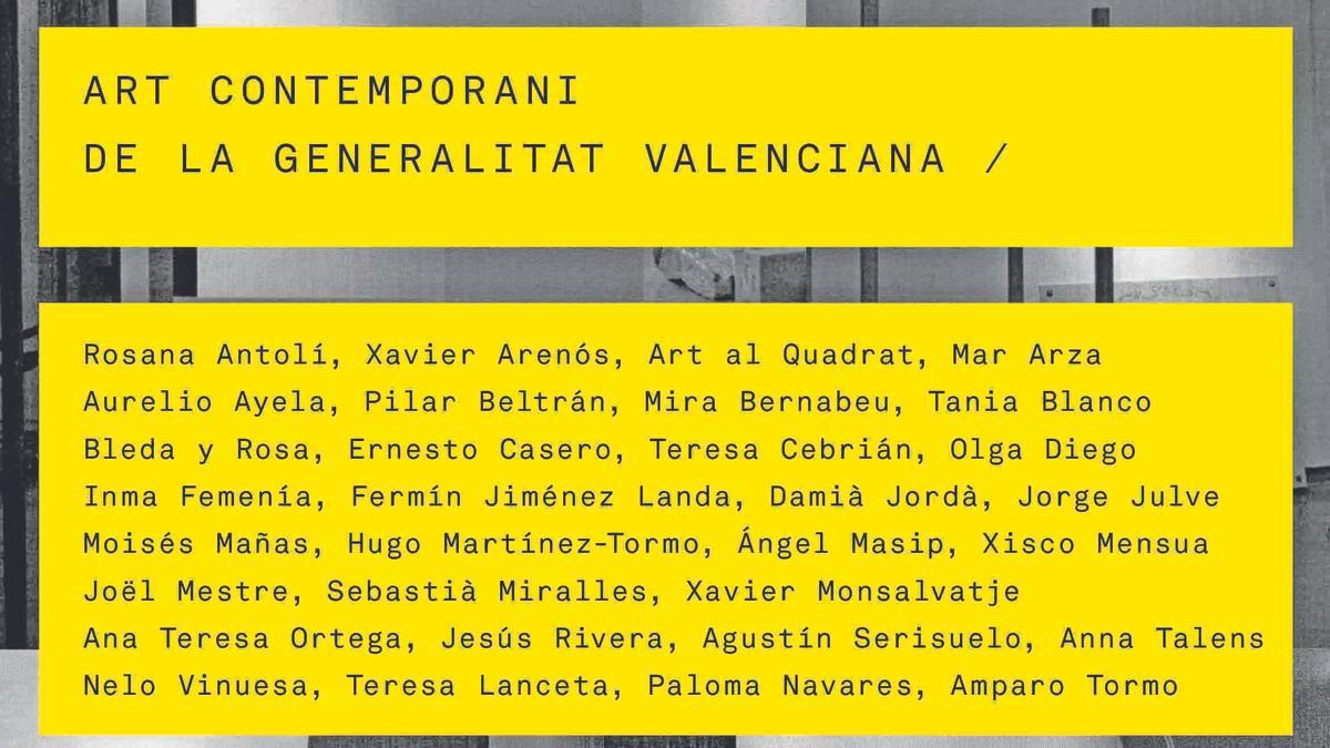 «Art contemporani de la Generalitat Valenciana»