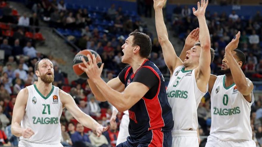 Gran defensa del Baskonia ante el Zalgiris