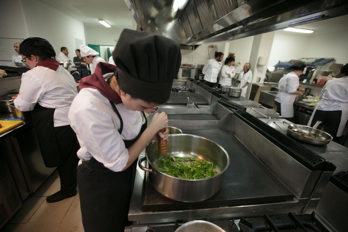 Concurs d'escoles de cuina a l'escola d'hosteleria