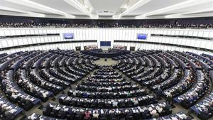 El Parlamento Europeo, durante una sesión plenaria en Estrasburgo.