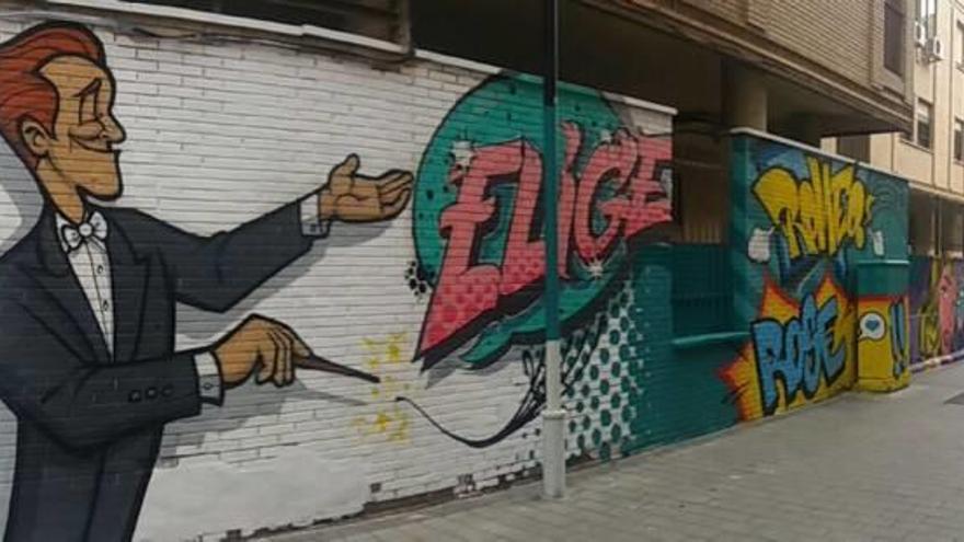 Los grafitis plantan cara a las pintadas