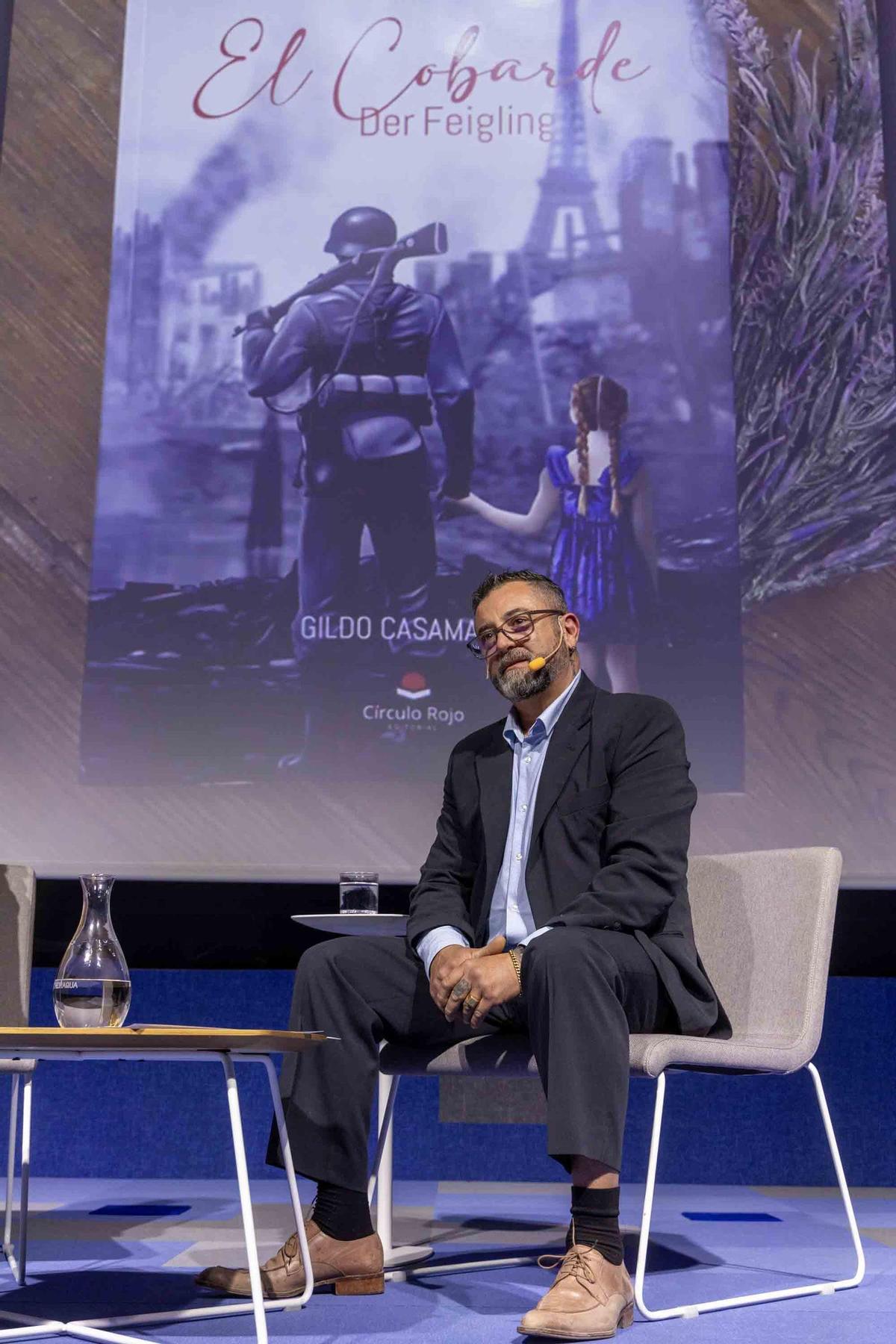 Gildo Casamayor presenta su nueva novela, «El Cobarde», en el Club INFORMACIÓN