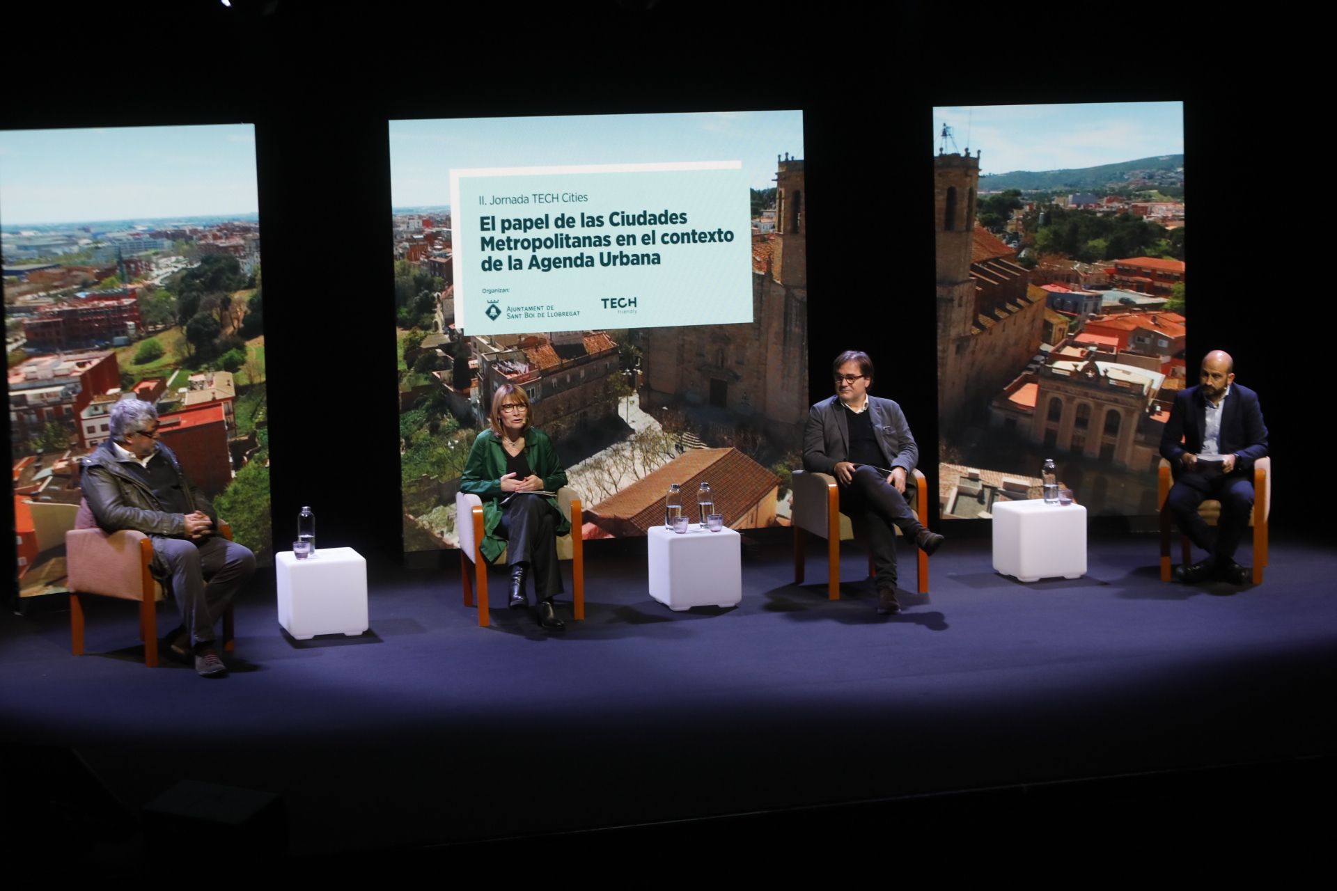 Momento de la jornada 'El papel de las ciudades metropolitanas en el contexto de la Agenda Urbana’