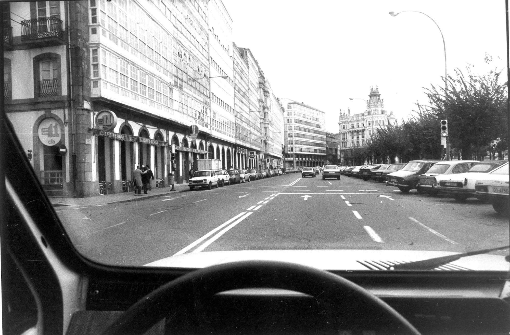 Avenida de La Marina en 1987