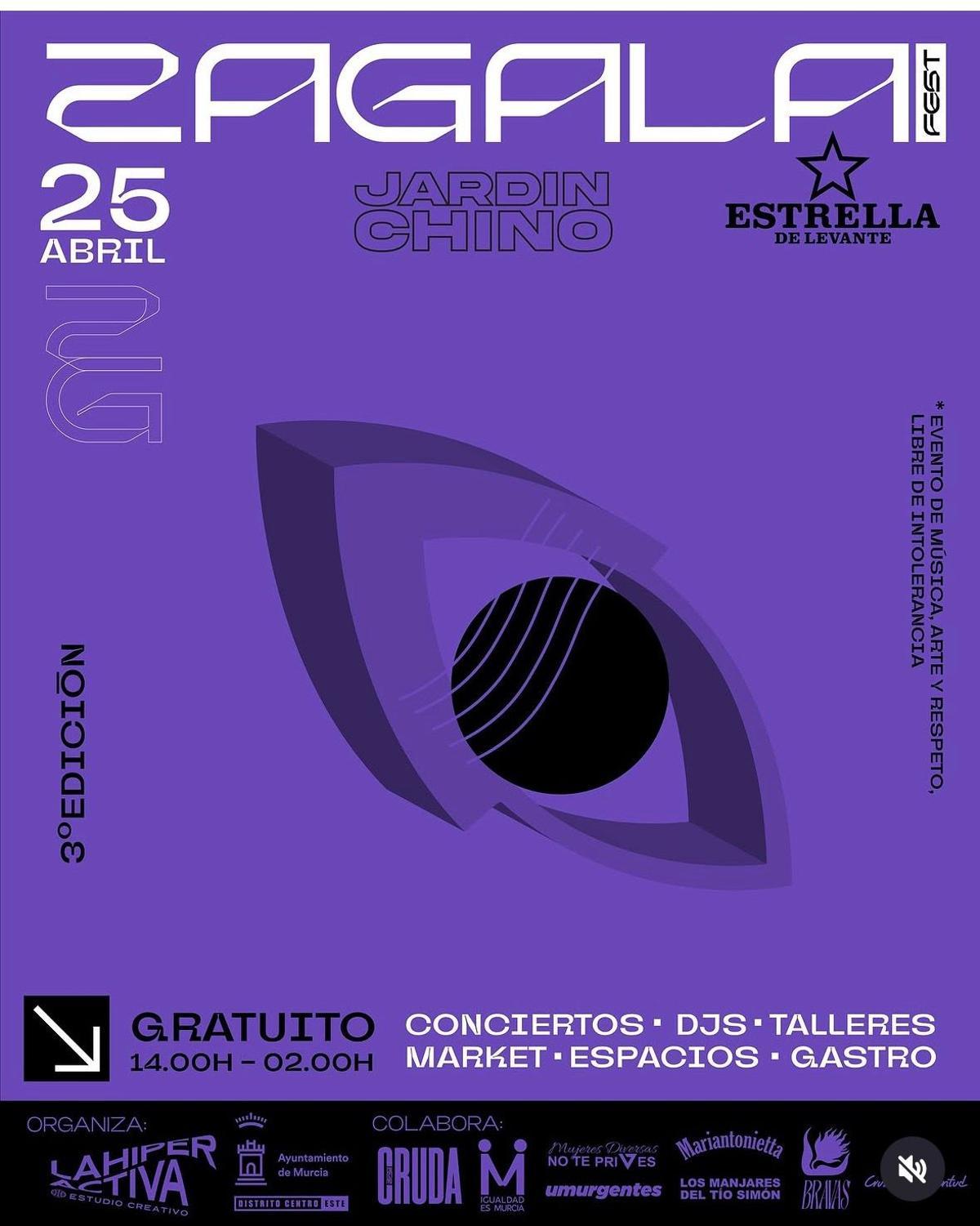 Cartel del Zagala Fest