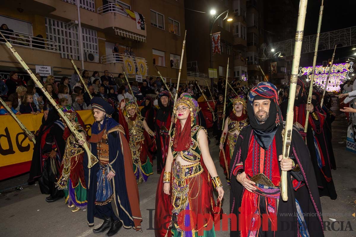 Gran desfile en Caravaca (bando Moro)