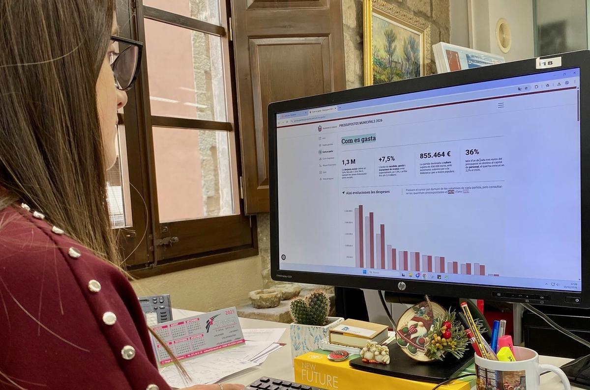 El nou portal web sobre informació econòmica municipal