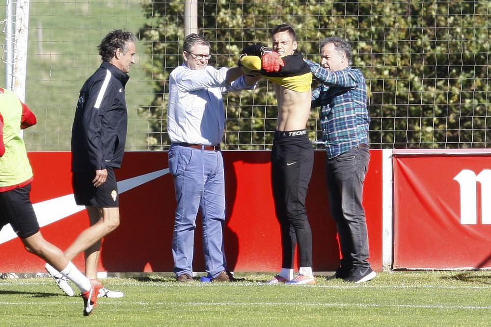 Entrenamiento del Sporting