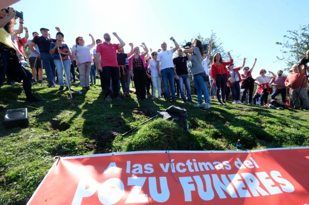 Homenaje a las víctimas del Pozo Funeres