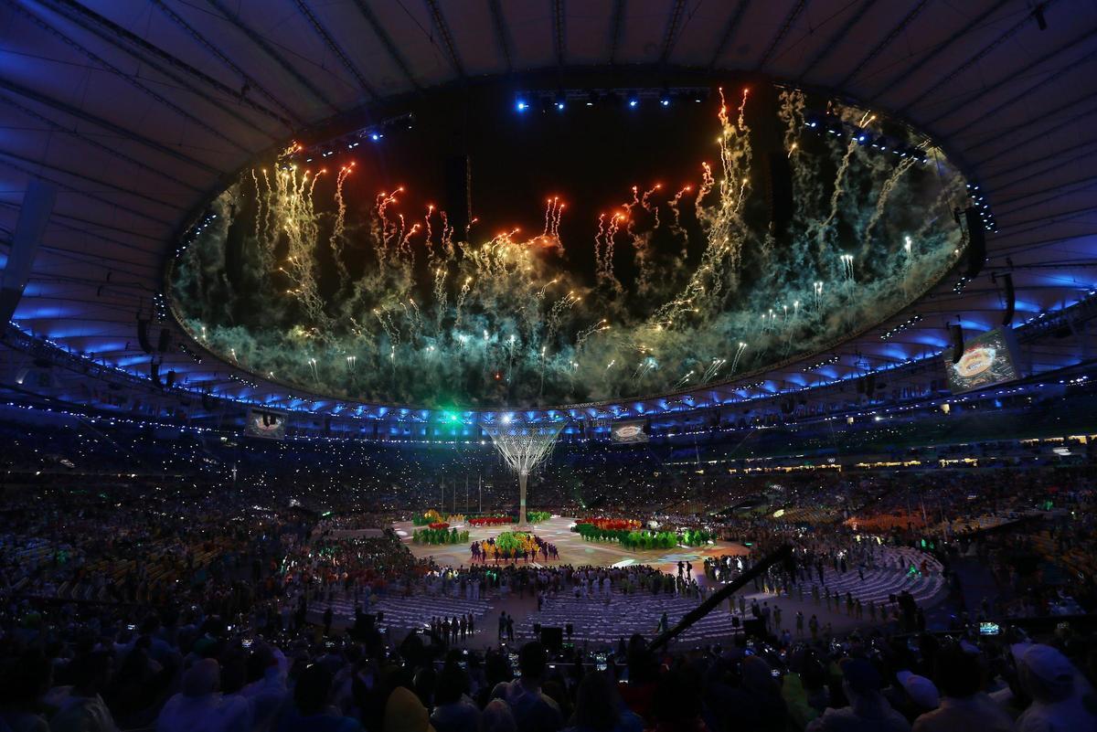 Imagen de la ceremonia de clausura de Río