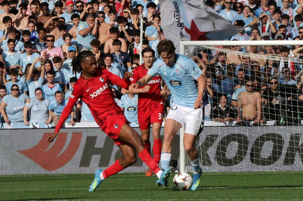 Las mejores imágenes del Celta-Friburgo