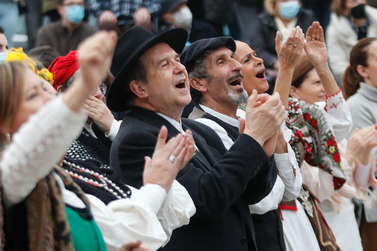 Una Reconquista contra los franceses y la pandemia: las mejores imágenes