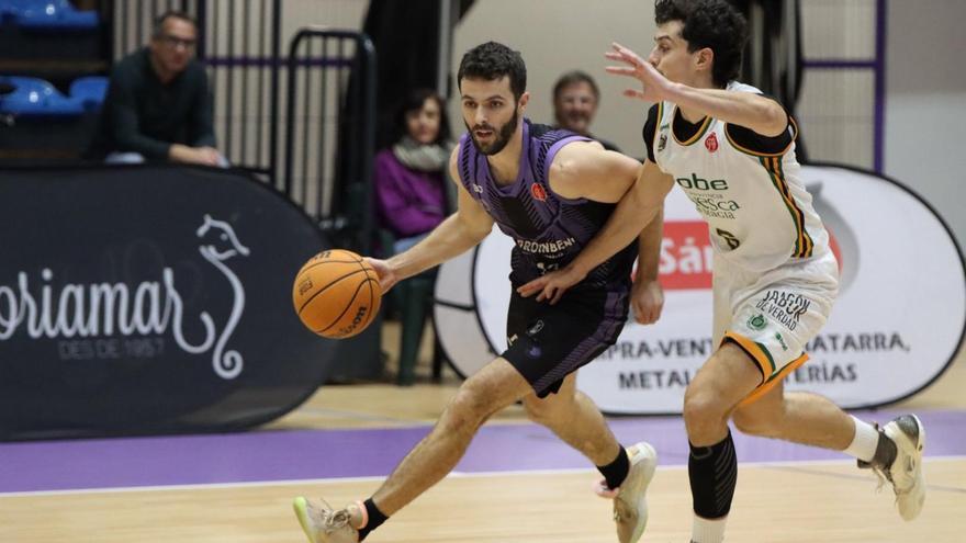 Una imagen del partido Proinbeni vs Huesca del pasado sábado en Gandia