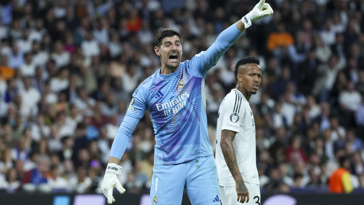 Courtois no jugará el clásico del sábado contra el Barça.