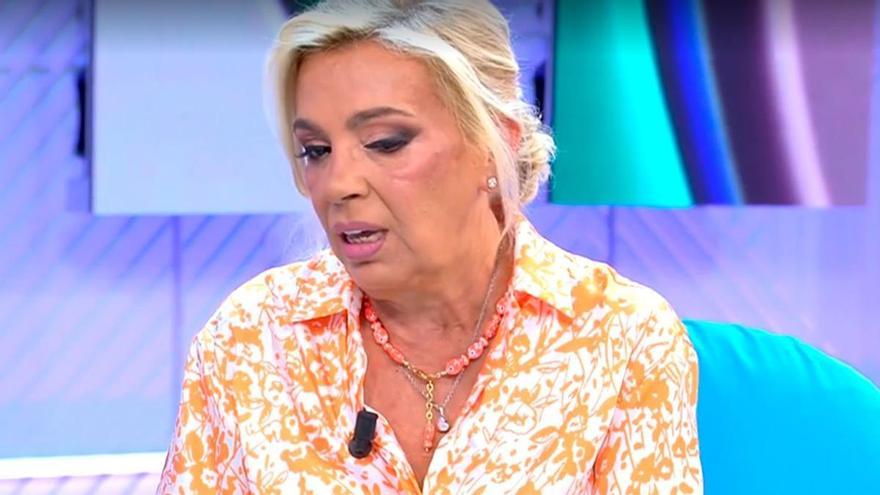 Carmen Borrego lanza un contundente mensaje a Terelu Campos por su actitud con el hijo de Alejandra Rubio: &quot;No iba a ejercer de abuela&quot;