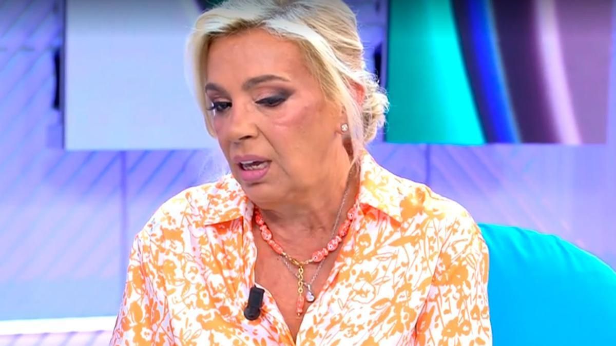 Carmen Borrego lanza un contundente mensaje a Terelu Campos por su actitud con el hijo de Alejandra Rubio: "No iba a ejercer de abuela"