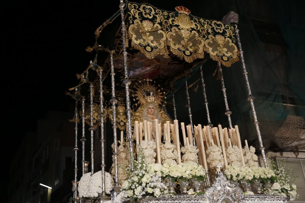 La Esperanza y el Cristo de la Caída protagonizaron el Encuentro en la Vía Doloresa de la Semana Santa de Torrevieja