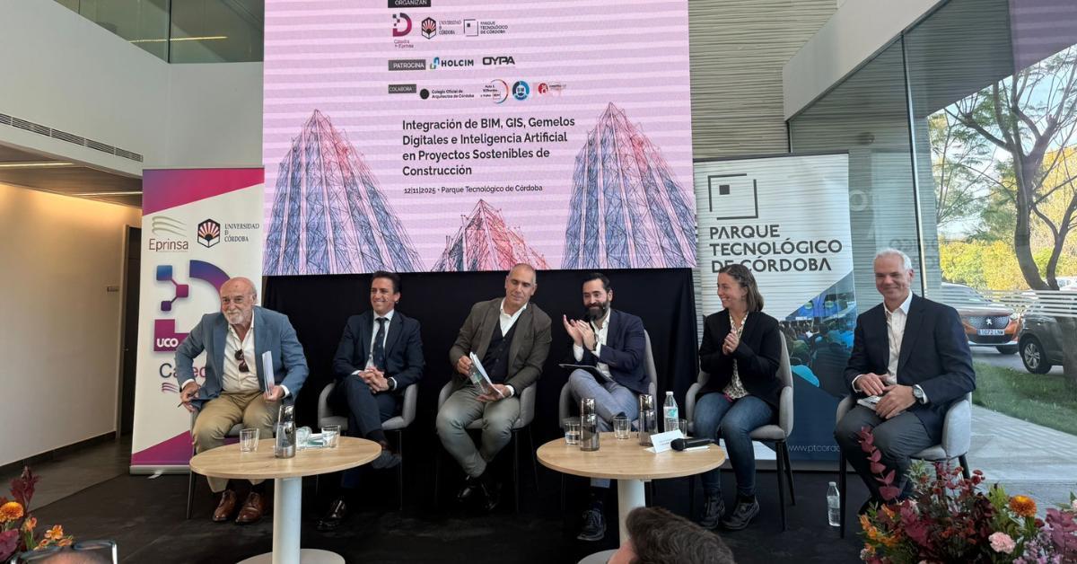 Jornada 'Integración de BIM, GIS, Gemelos Digitales e Inteligencia Artificial en Proyectos de Construcción Sostenibles'