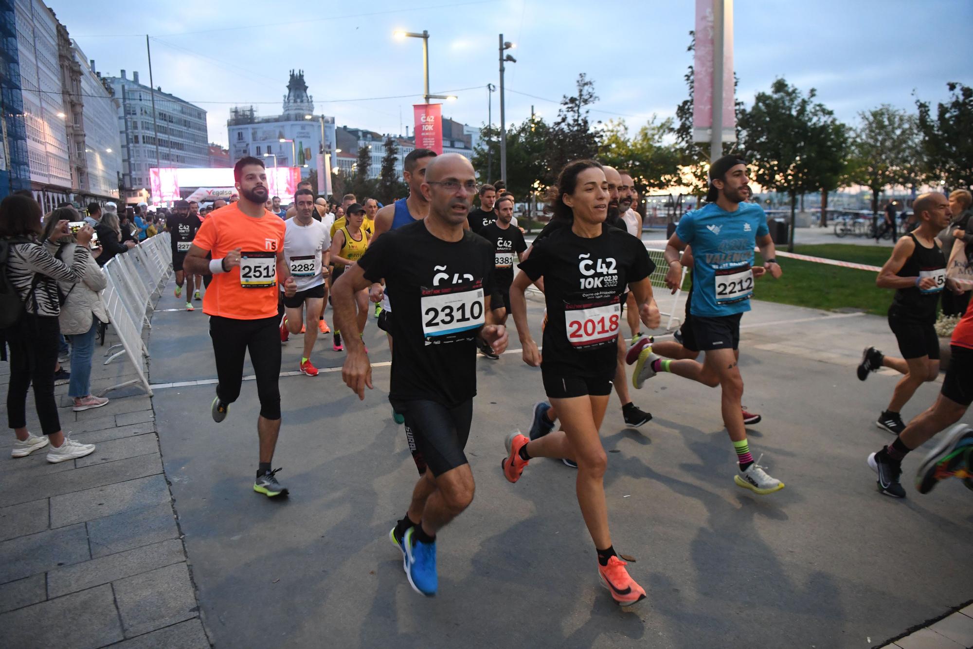 Las imágenes del Maratón de A Coruña