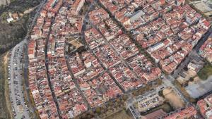 Vista aérea del barrio de Cerdanyola de Mataró