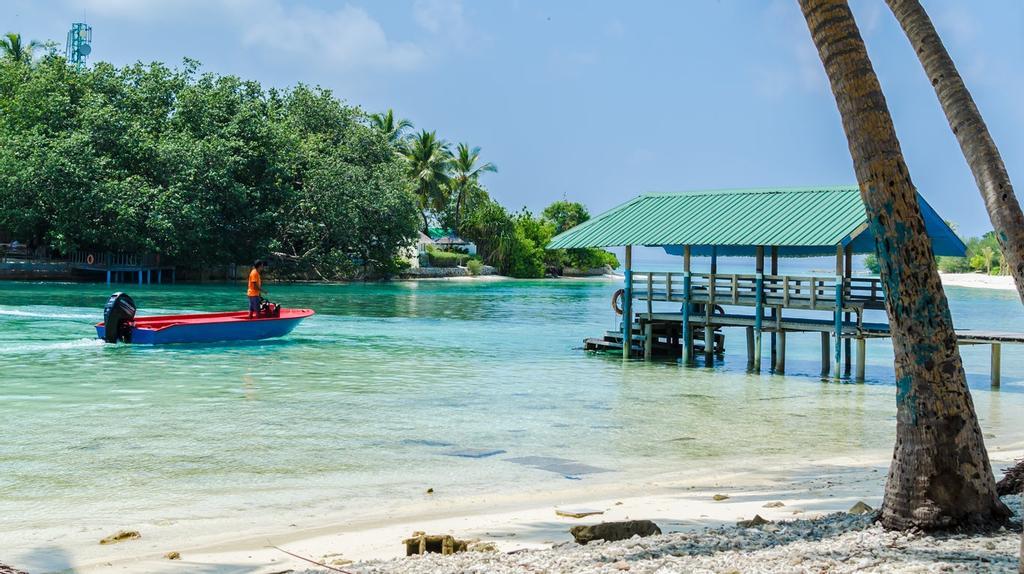 Isla de Huraa, en Maldivas