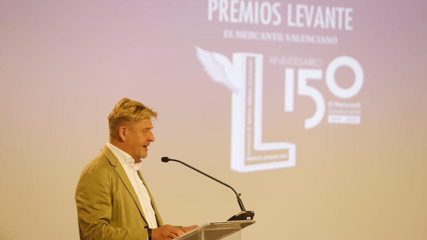 Premio de economía 150 aniversario de Levante-EMV al CEO de Seat y Cupra, Wayne Griffiths