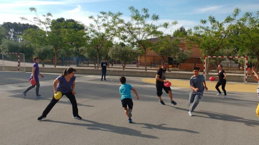 Una de las actividades deportivas del centro