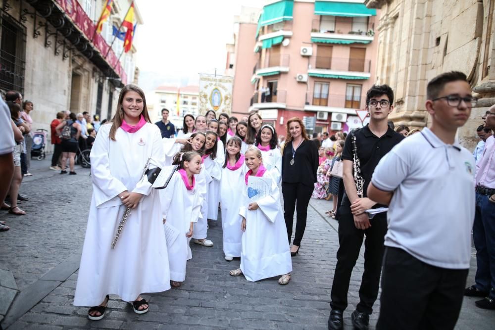 El obispo Jesús Murgui presidió la procesión