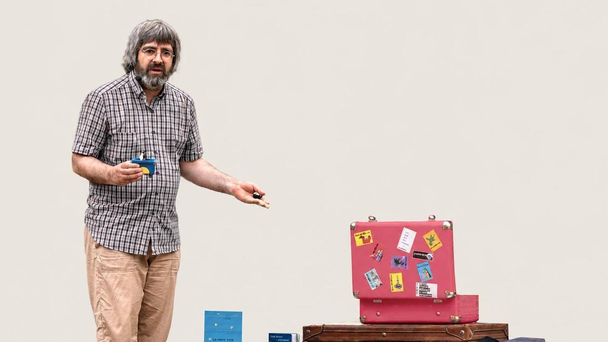 El llibreter i traginer de contes Esteve Guardiola