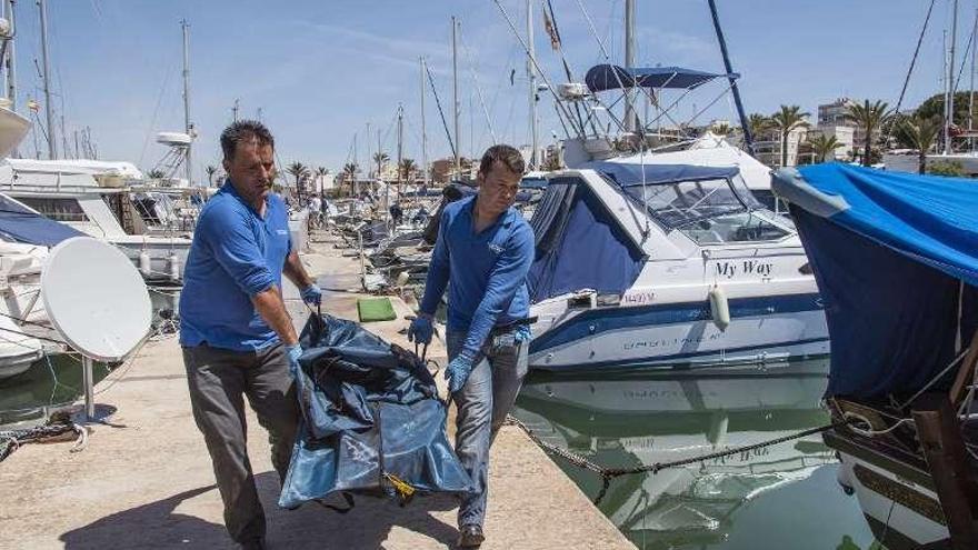 Hallan carbonizada a una pareja alemana tras arder su velero en Mallorca