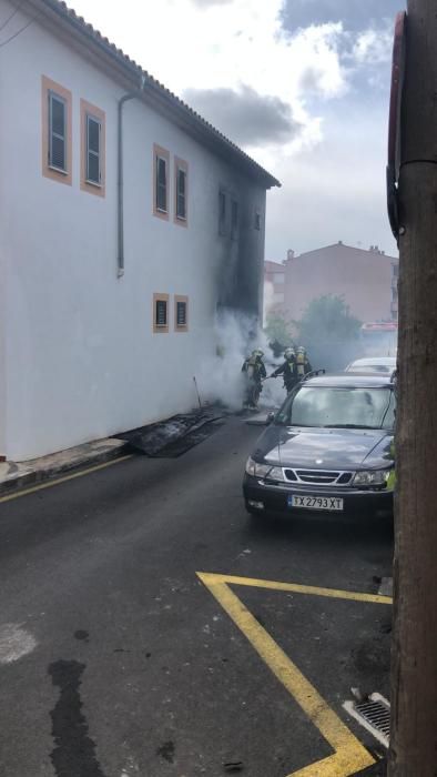 Incendio de una casa en Andratx