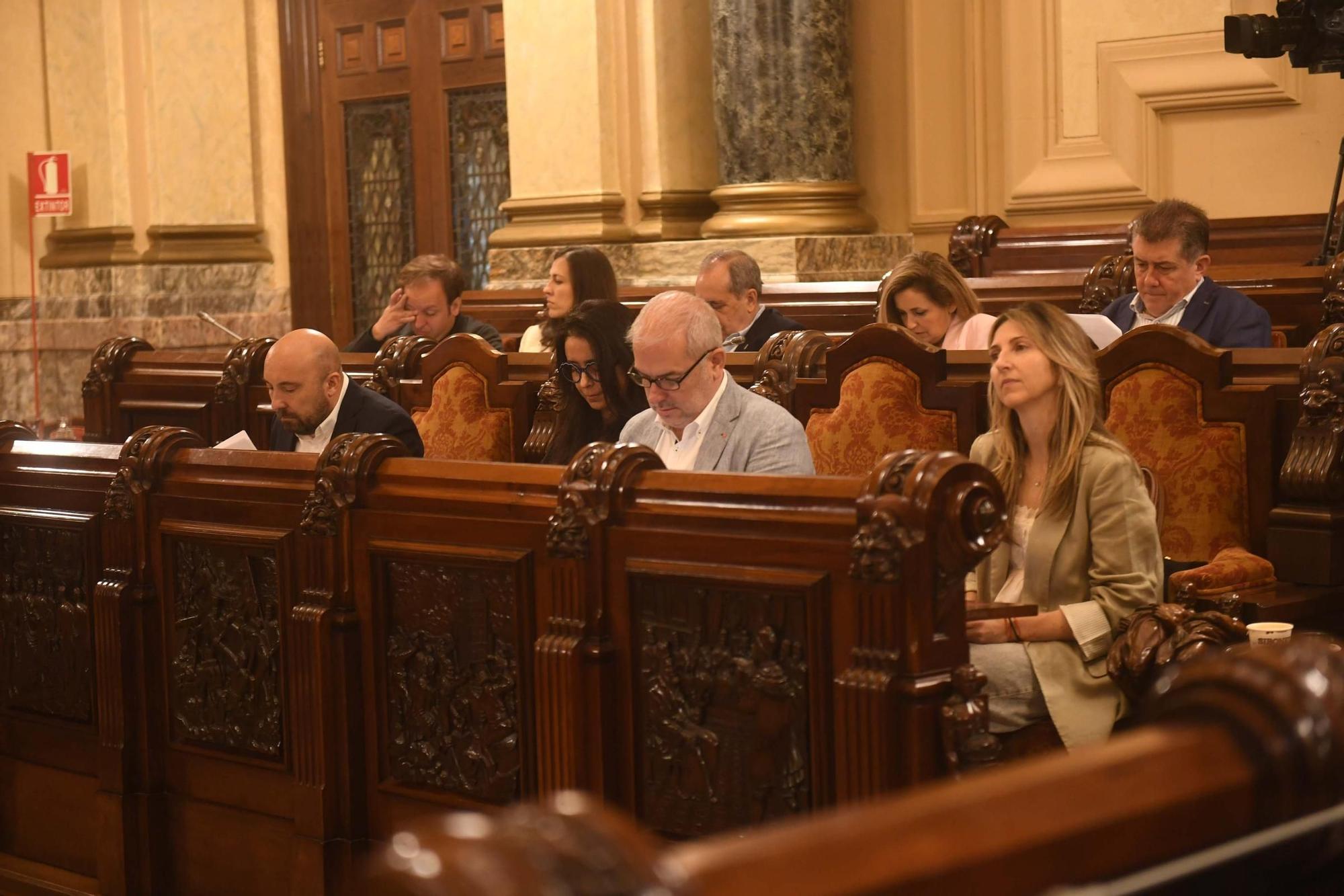 Pleno municipal en A Coruña: sesión ordinaria de este jueves, 5 de junio