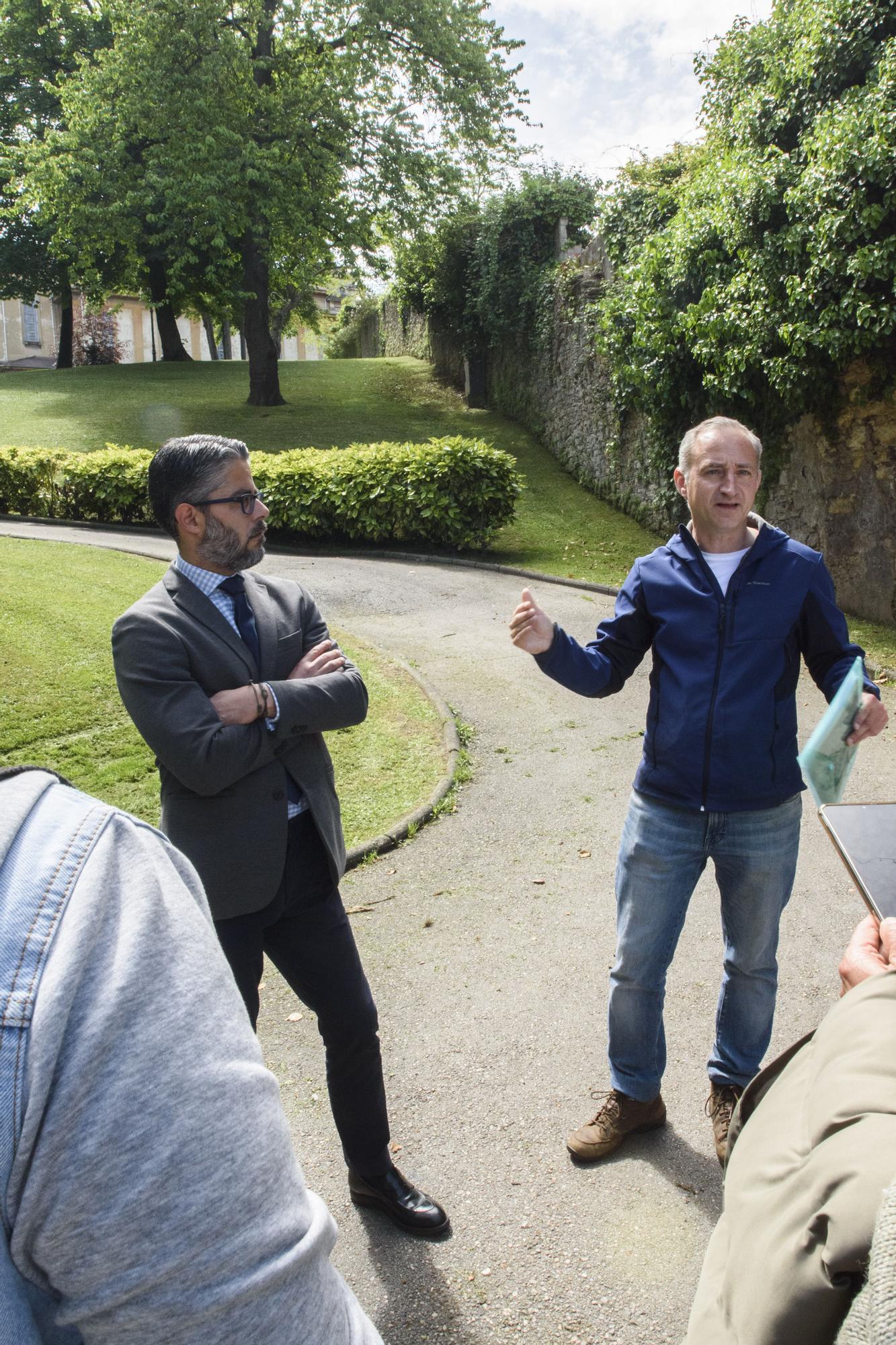 EN IMÁGENES: Así fue el recorrido didáctico en los jardines de La Rodriga en Oviedo