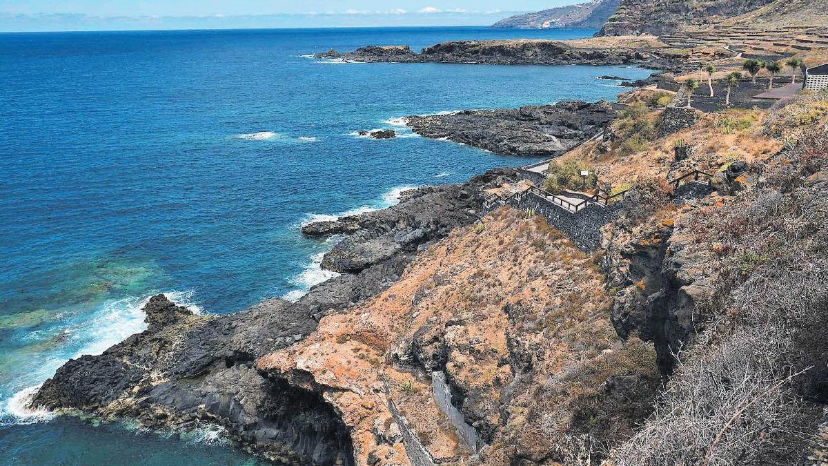Costa de Rojas en el municipio de El Sauzal