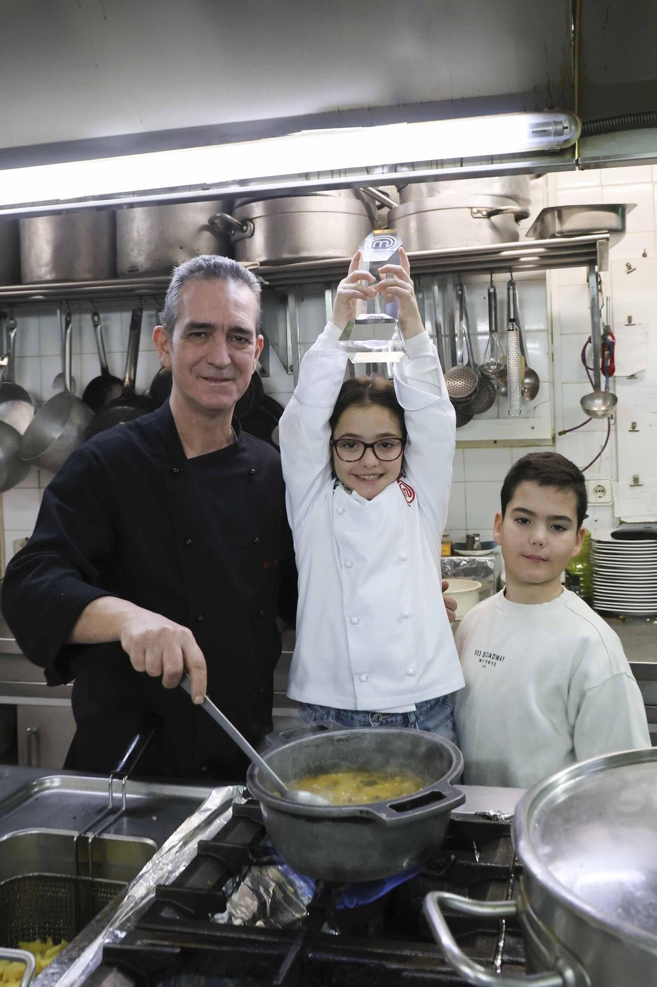 Loreto, natural de Mutxamel, ganadora MasterChef Junior