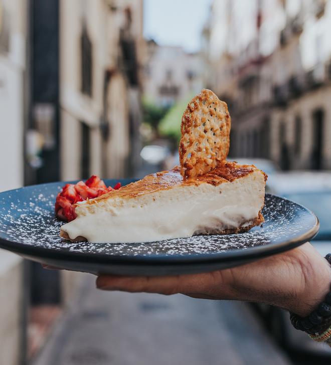 Tarta de queso de Mawey Taco Bar