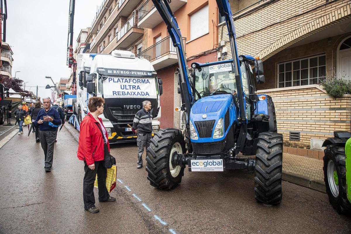 El passeig Diagonal és l’artèria principal de la Fira d’Artés | Arxiu/Oscar Bayona