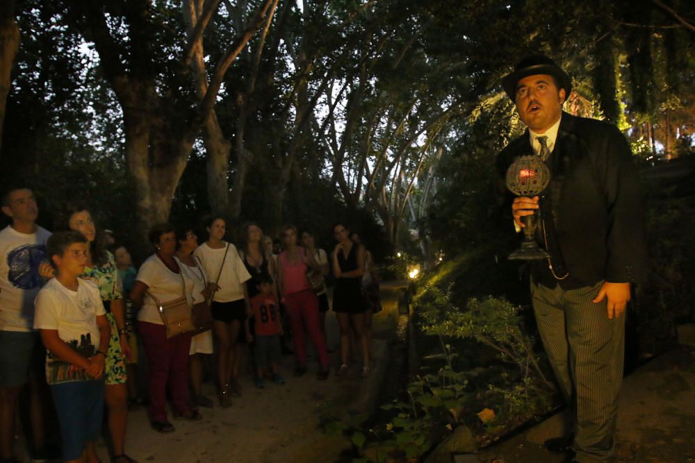 Visita nocturna a los Jardines de la Concepción