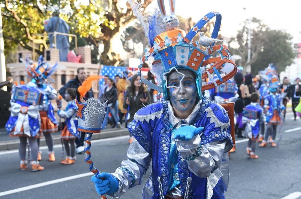 Desfile de Carnaval en A Coruña