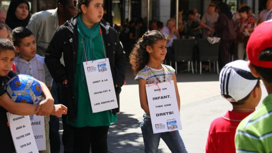 Una de les protestes fetes a Figueres