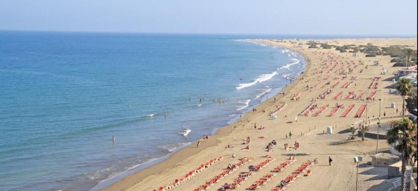 Playa del Inglés.