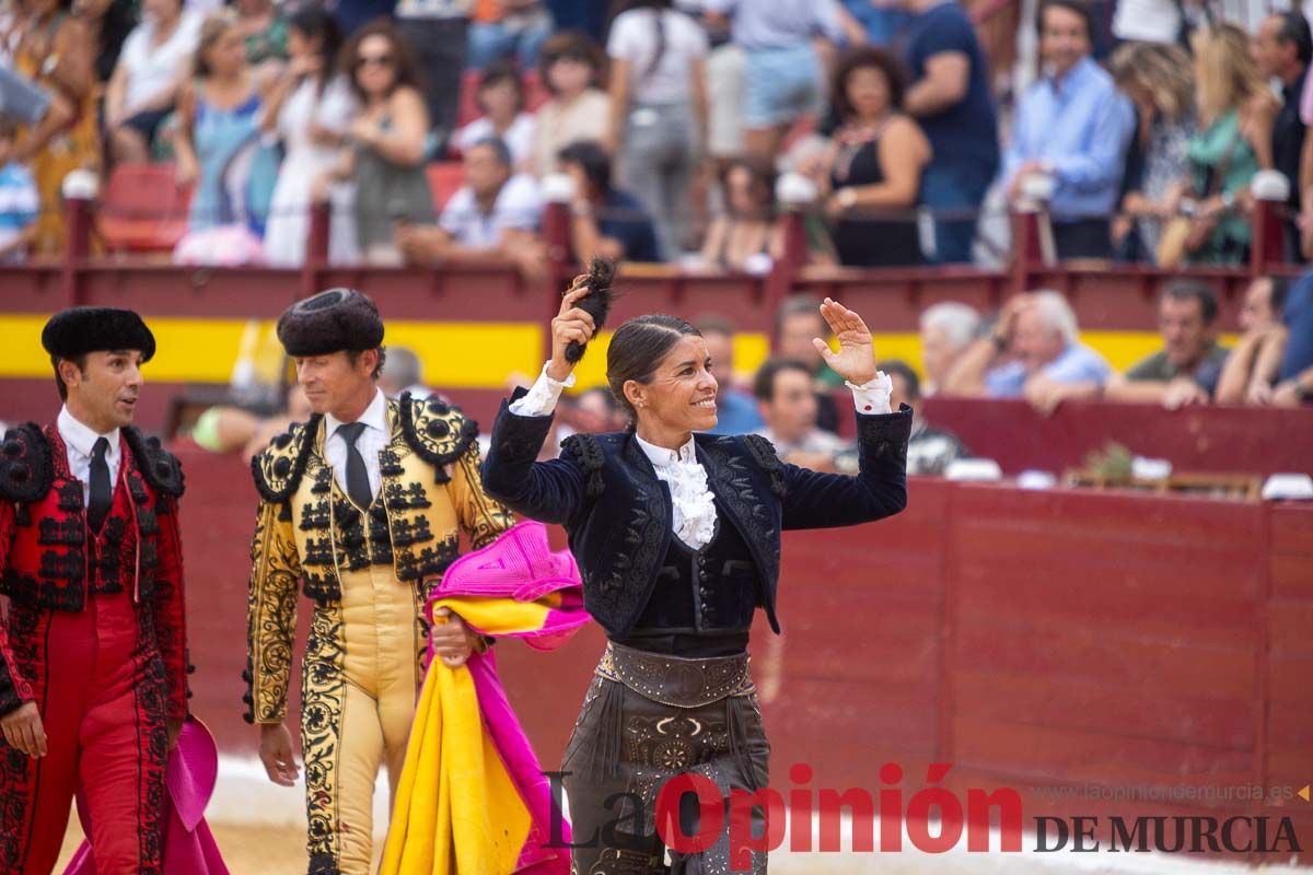 Corrida de Rejones en la Feria Taurina de Murcia (Andy Cartagena, Diego Ventura, Lea Vicens)