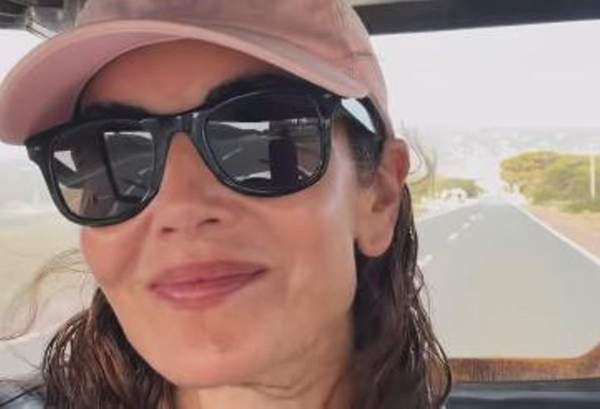 Eugenia Silva en Formentera
