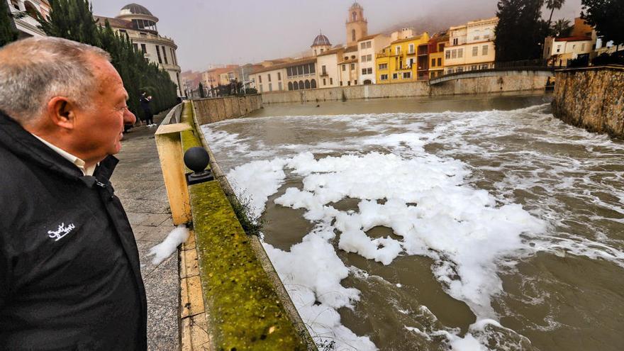 Los análisis detectan la presencia de detergentes en el río Segura