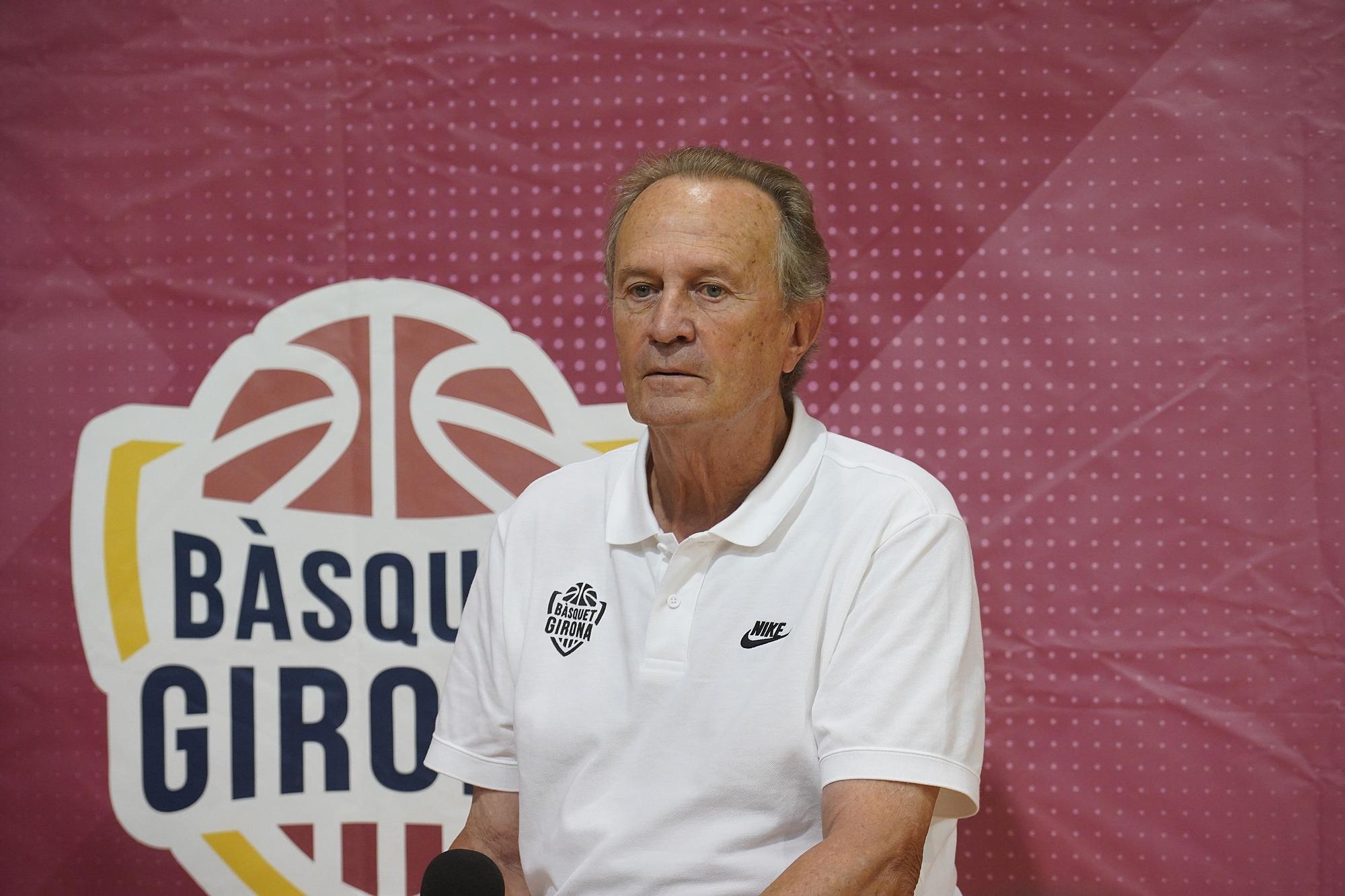 Presentació d'Aíto García Reneses com a nou entrenador del Bàsquet Girona