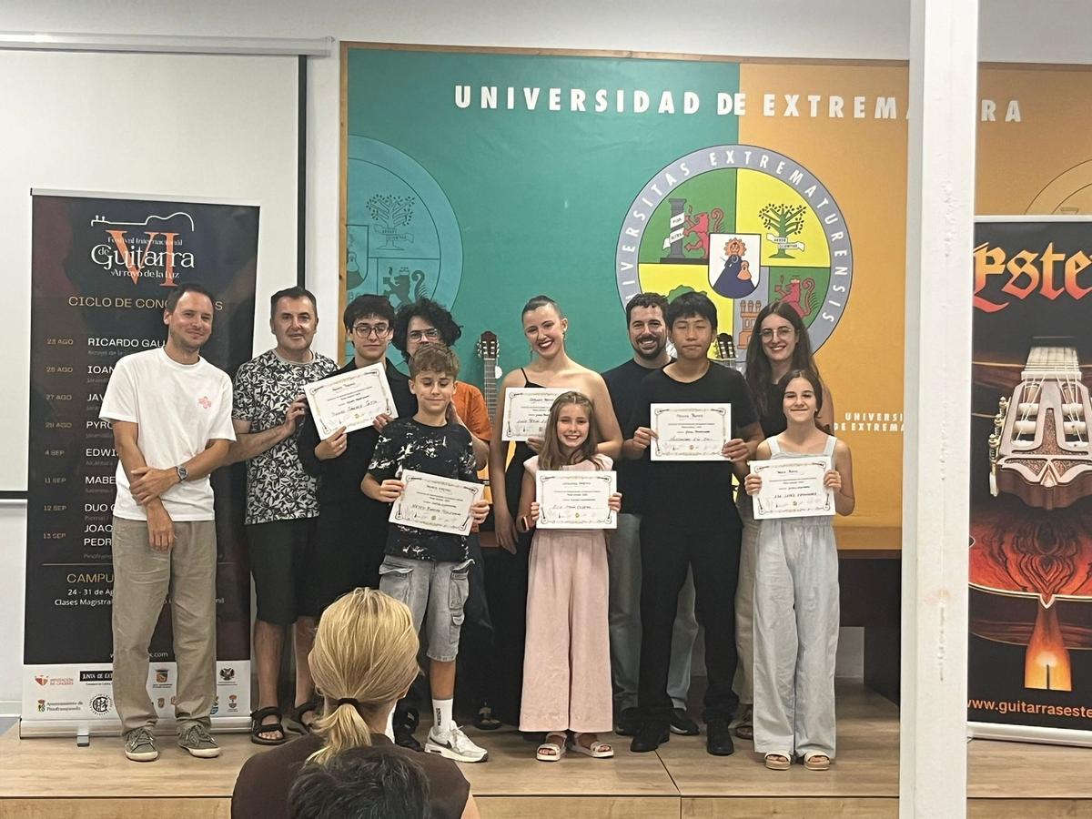 El Campus de Guitarra de Extremadura corona a sus jóvenes talentos en Jarandilla de la Vera El Campus de Guitarra de Extremadura corona a sus jóvenes talentos en Jarandilla de la Vera