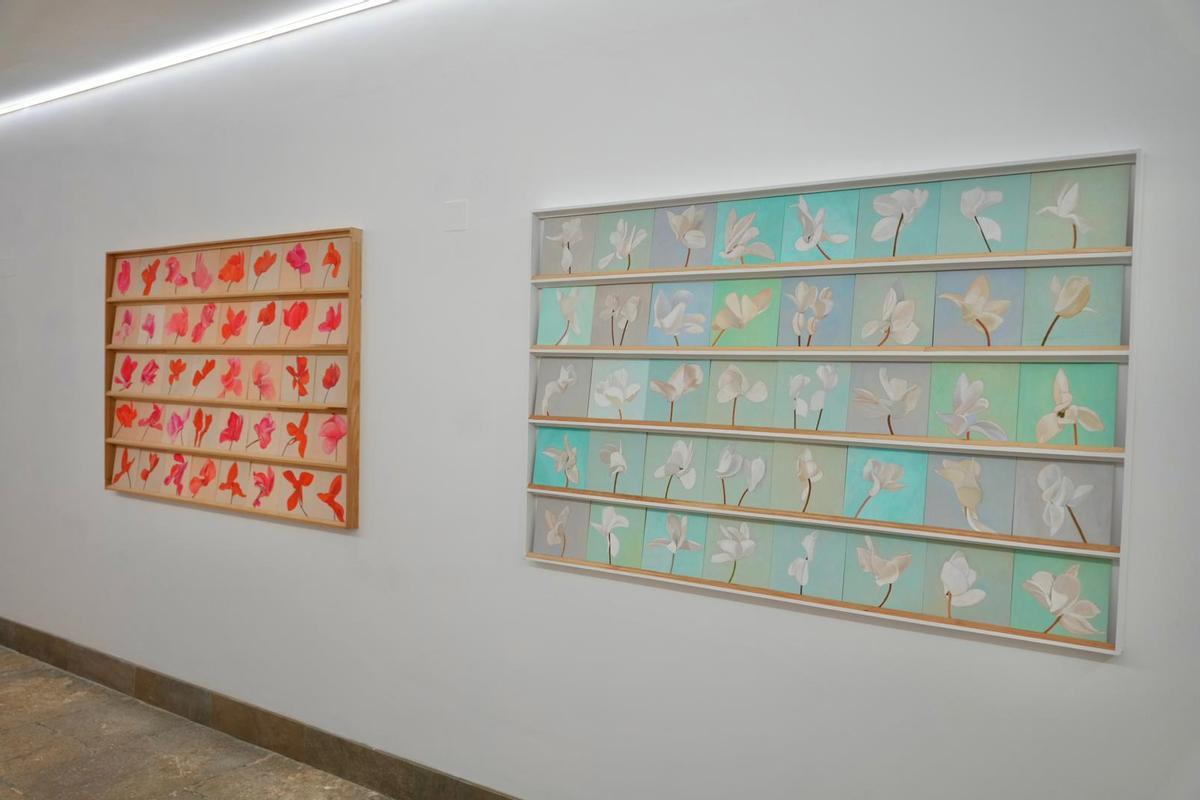 La exposición 'Floresta’, de Maria Lluïsa Aguiló, se puede visitar en las dependencias del Espai Cor hasta el 30 de agosto.