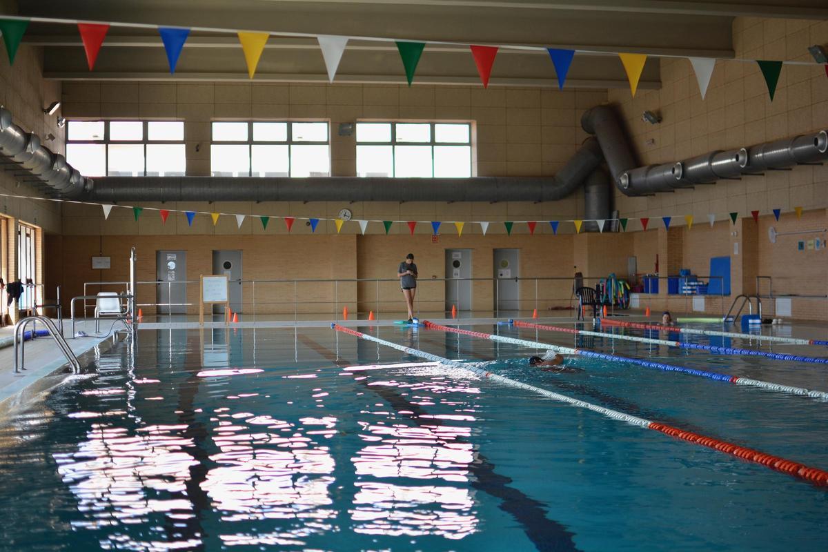 El Colegio Miralmonte dispone de psicina climatizada.