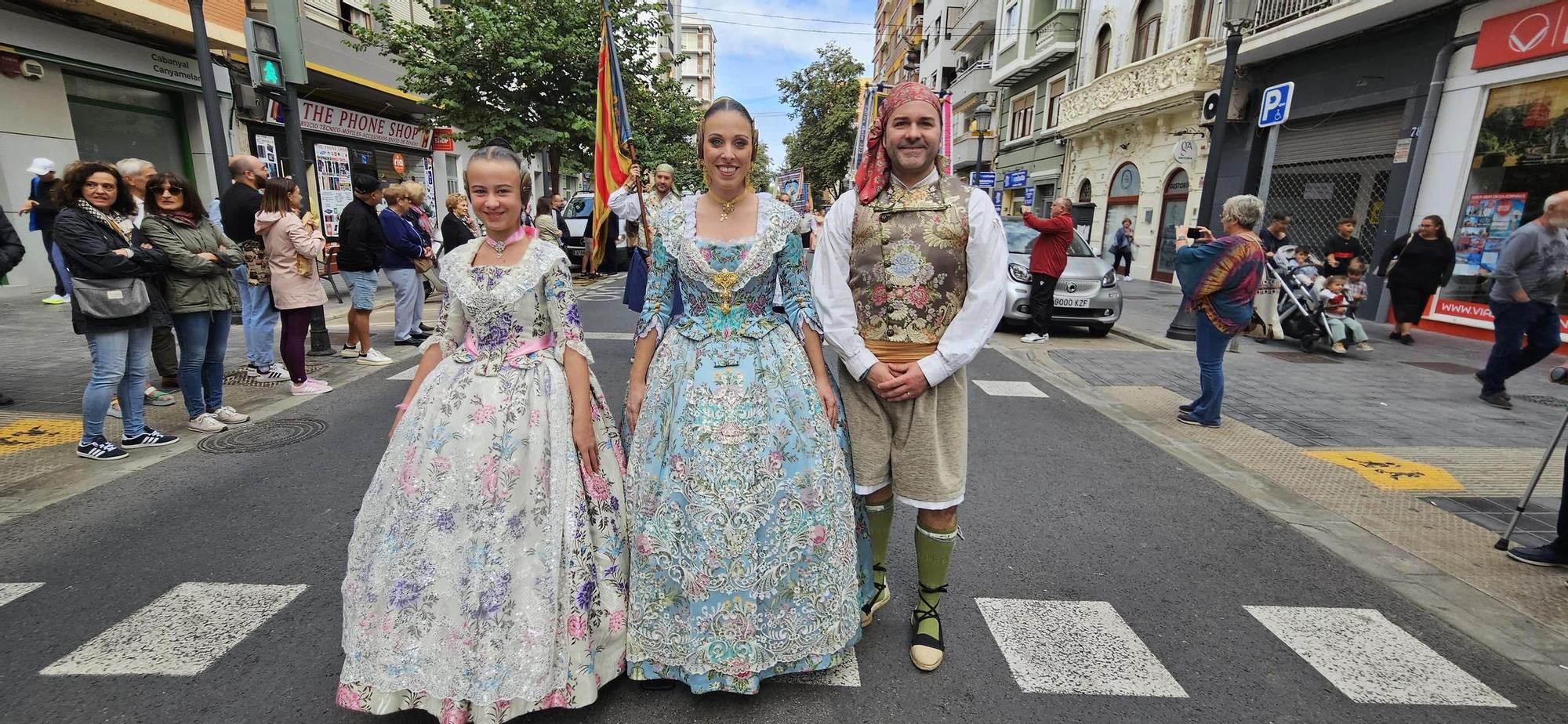 Las comisiones el Marítim, protagonistas en el Homenaje a la Senyera
