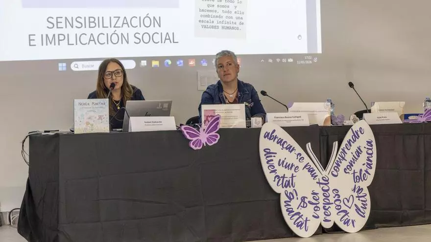 Las mariposas para plantar cara a la violencia vicaria llegan a Alicante